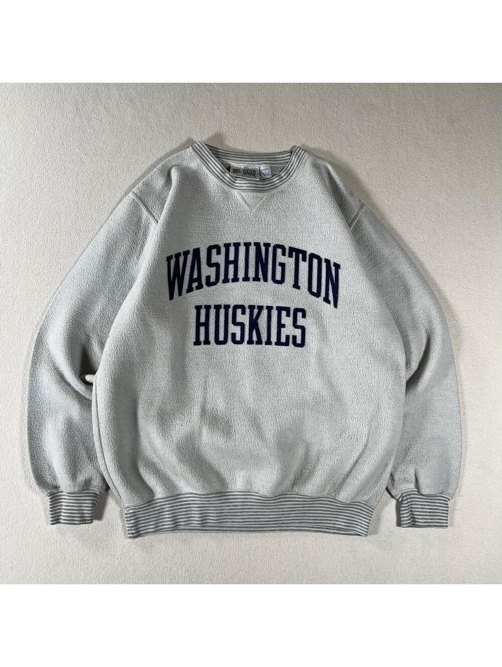 Vintage Washington Huskies University Crewneck Sweatshirt